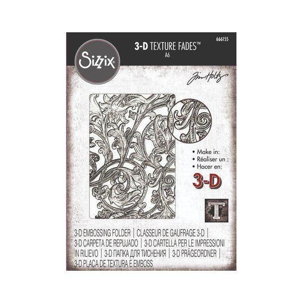 Sizzix / Tim Holtz Embossing Folder 666155 