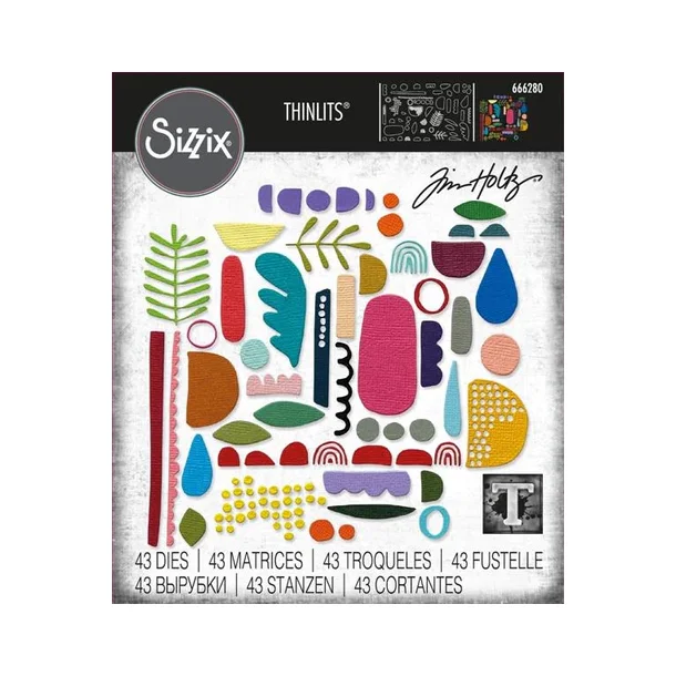 Sizzix / Tim Holtz  - Thinlits Die - 666280 