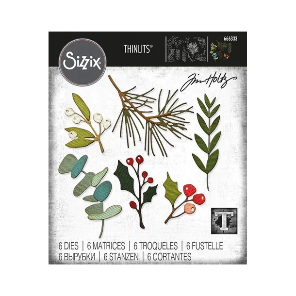 Sizzix / Tim Holtz  - Thinlits Die - 666333