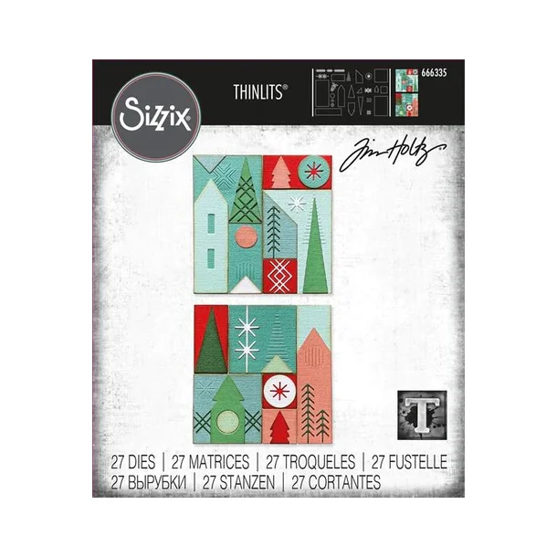 Sizzix / Tim Holtz  - Thinlits Die - 666335