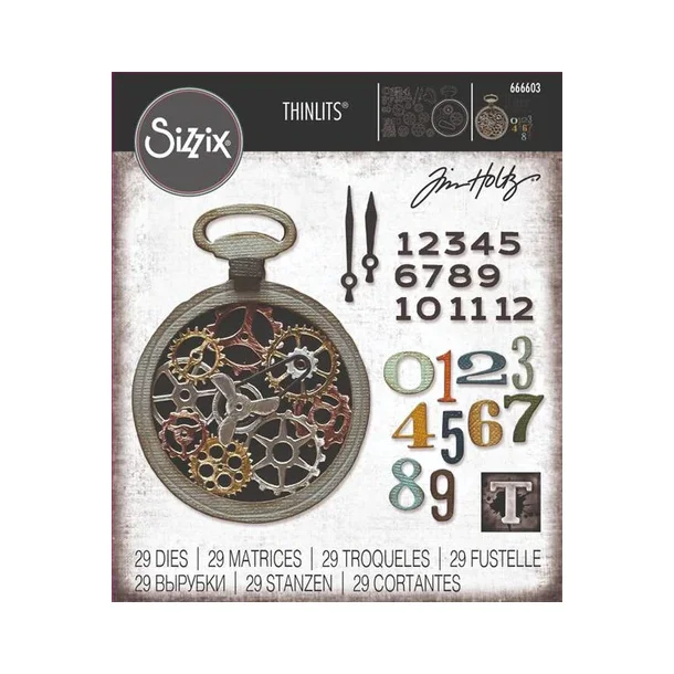 Sizzix / Tim Holtz  - Thinlits Die - 666603