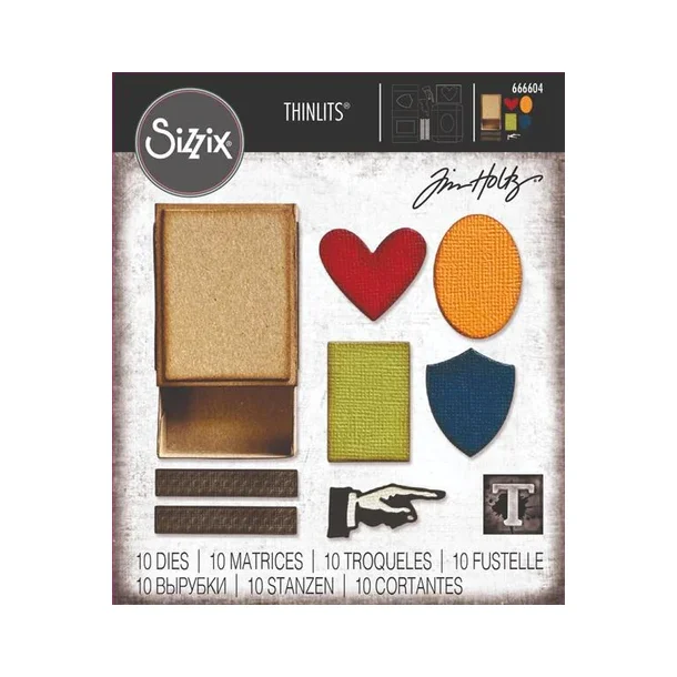 Sizzix / Tim Holtz  - Thinlits Die - 666604