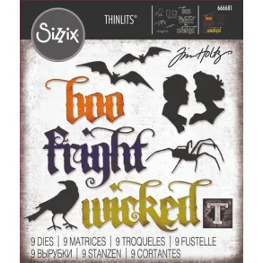 Sizzix - Thinlits Die - 666681 - Vault - Gothic Portraits