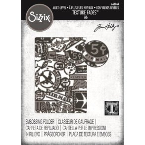 Sizzix / Tim Holtz Embossing Folder 666869