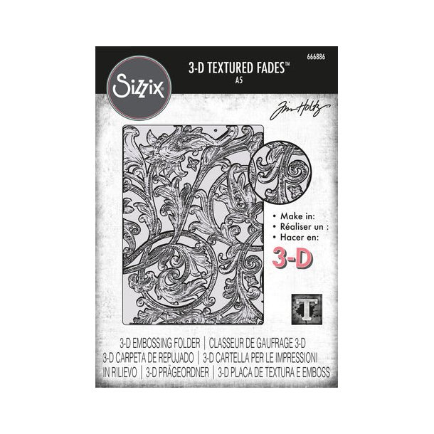 Sizzix / Tim Holtz Embossing Folder 666886