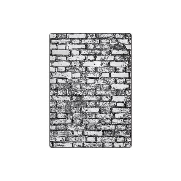 Sizzix/Tim Holtz 3D Embossing Folder "Vault - Brickwork" 66958