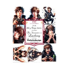 Toppers 7x10cm 24stk  67481