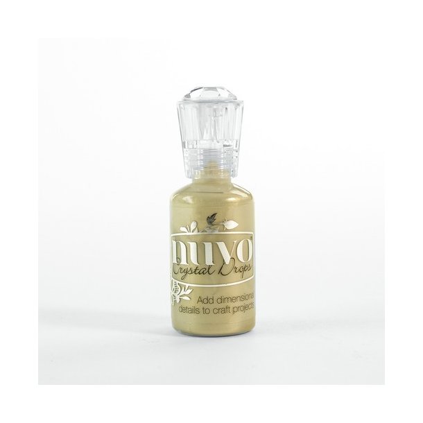 Nuvo Crystal Drops - 676N - Pale Gold