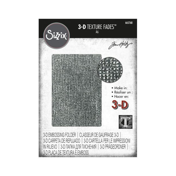 Sizzix / Tim Holtz Embossing Folder 665768