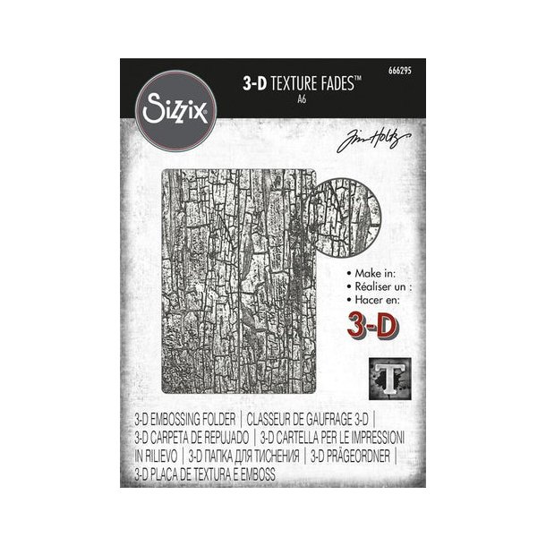 Sizzix / Tim Holtz Embossing Folder 666295 