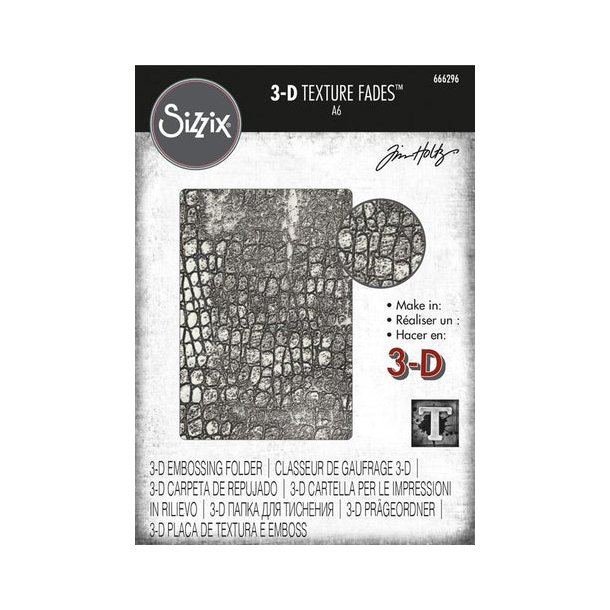 Sizzix / Tim Holtz Embossing Folder 666296 