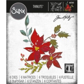 Sizzix - Thinlits Die - 665565 - Festive Bouquet