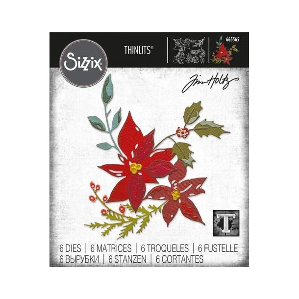 Sizzix - Thinlits Die - 665565 - Festive Bouquet