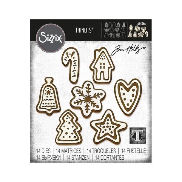 Sizzix - Thinlits Die - 665566 - Christmas Cookies