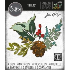 Sizzix - Thinlits Die - 665578 - Holiday Brushstroke #2