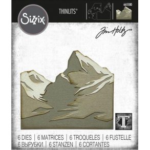 Sizzix - Thinlits Die - 665580 - Mountain Top