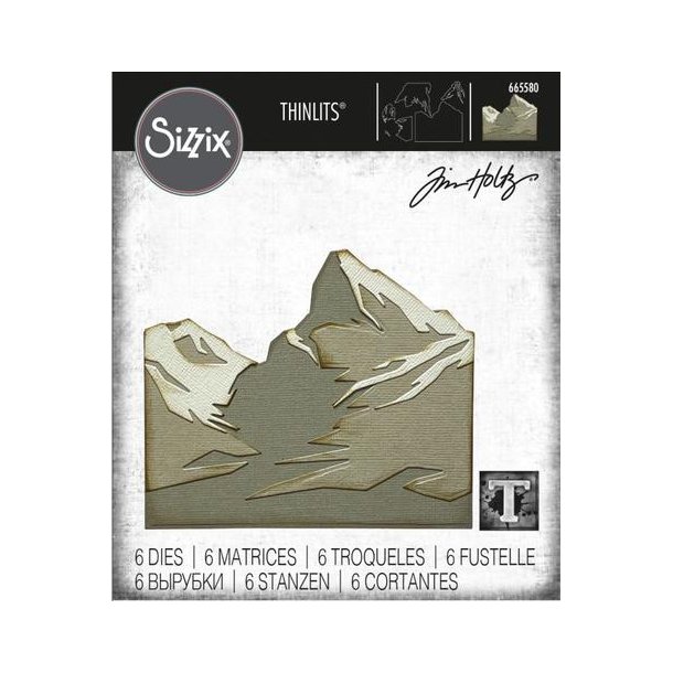 Sizzix - Thinlits Die - 665580 - Mountain Top