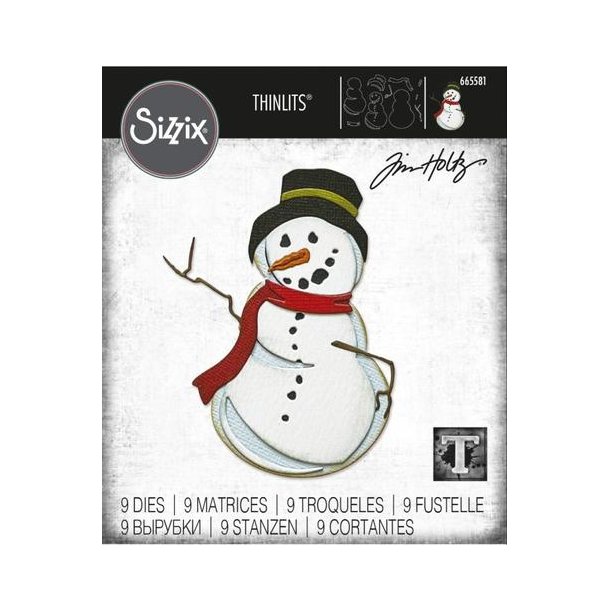 Sizzix - Thinlits Die - 665581 - Mr. Frost