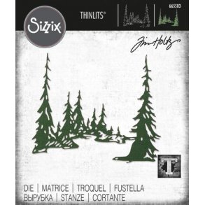 Sizzix - Thinlits Die - 665583 - Tall Pines