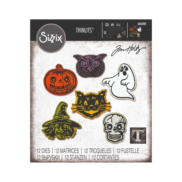 Sizzix / Tim Holtz  - Thinlits Die - 666000