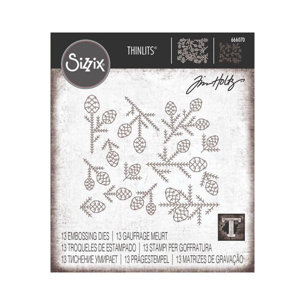 Sizzix / Tim Holtz  - Thinlits Die - 666070 