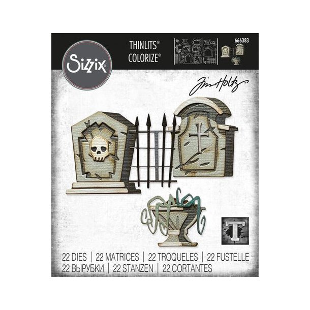 Sizzix / Tim Holtz  - Thinlits Die - 666383 