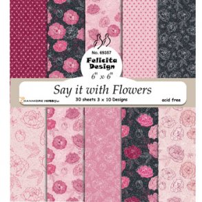 FelicitaDesign - 69357 15x15 - Say it with Flowers