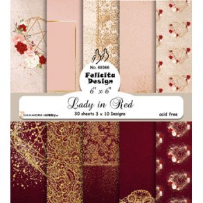 FelicitaDesign - 69366 15x15 - Lady in Red