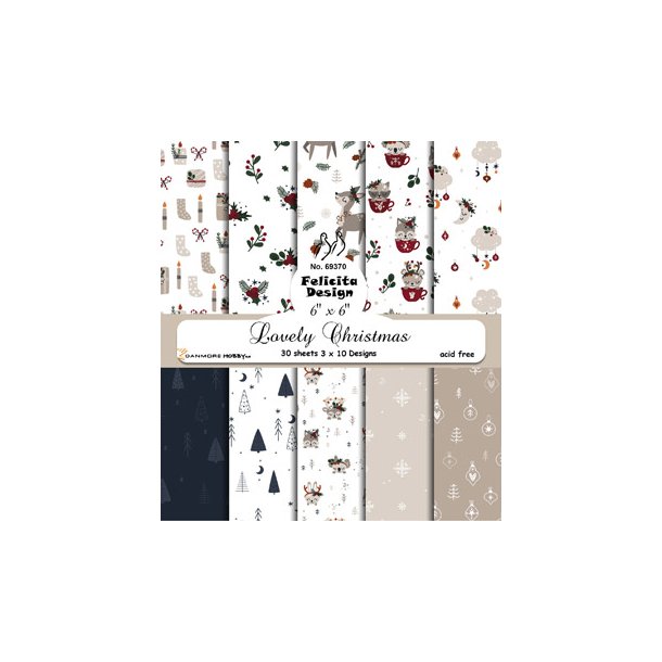 FelicitaDesign - 69370 15x15 - Lovely Christmas