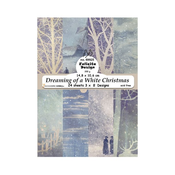 FelicitaDesign - 69925 A6 - Dreaming of a White Christmas