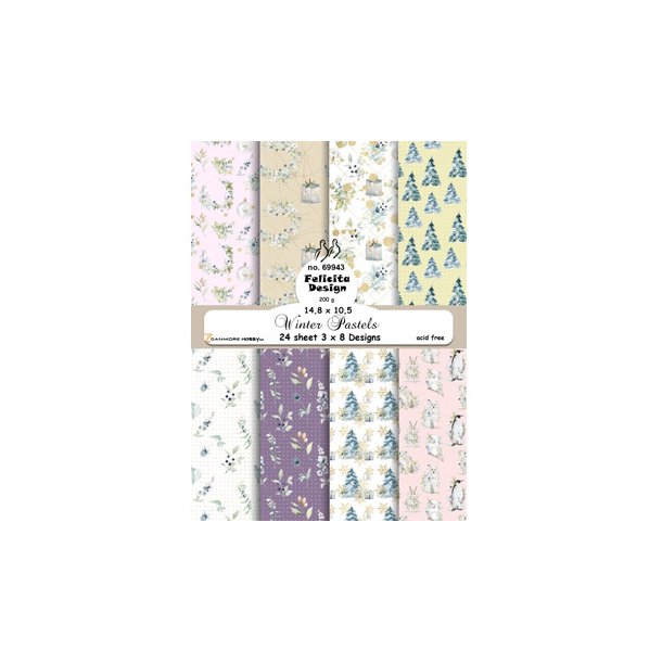 FelicitaDesign - 69943  - A6 - Winter Pastels