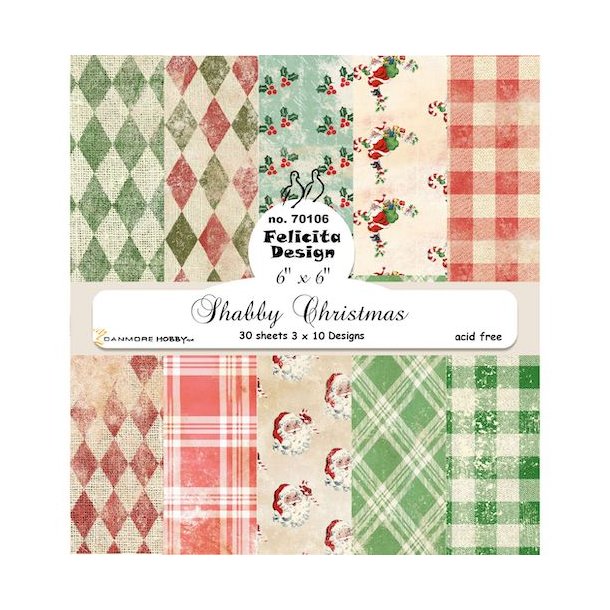 FelicitaDesign - 70106 15x15 - Shabby Christmas