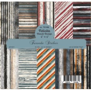 FelicitaDesign - 70166 15x15 - Farvede Striber 