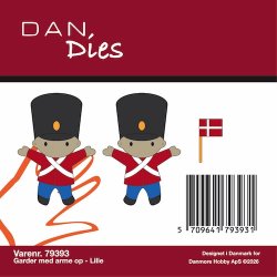 Dies Dan Garder med arme op - Lille 79393