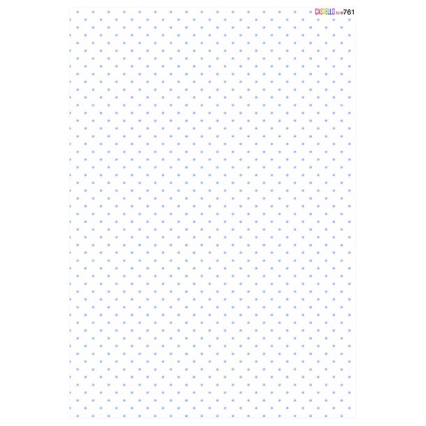 Castello, Sm� lysebl� prikker - 761 