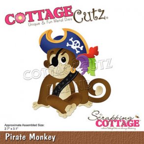 Cottage Cutz - CC-763 - Pirate Monkey