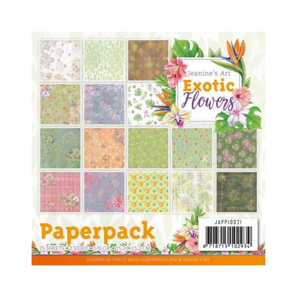 Jeanines Art Papirblok - JAPP10021