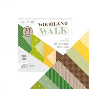 Tonic Studios Craft Perfect - 6x6 Paper Pack Woodland Walk - 9376E 