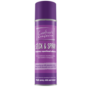 Stick & Spray Lim der spray'es p�. Flytbar 