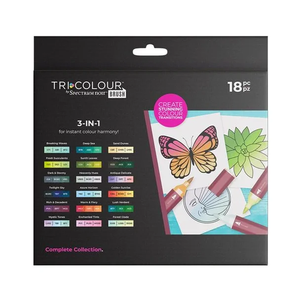 Spectrum Noir TriColour Brush "Complete Collection" SN-TCBR-COM18