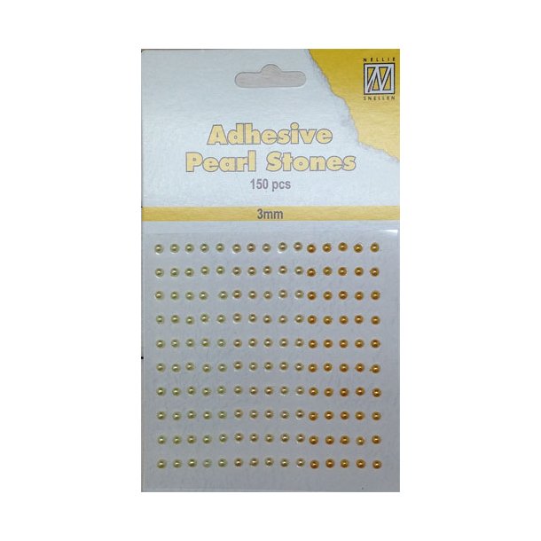 Nellie`s Choice Adhesive pearls 3mm aps304