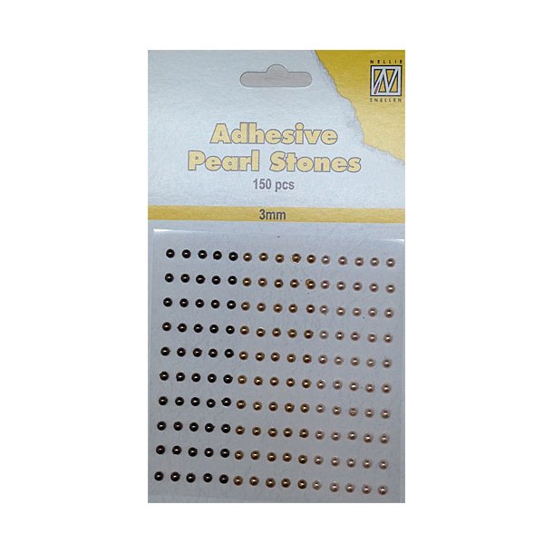 Nellie`s Choice Adhesive pearls 3mm aps305