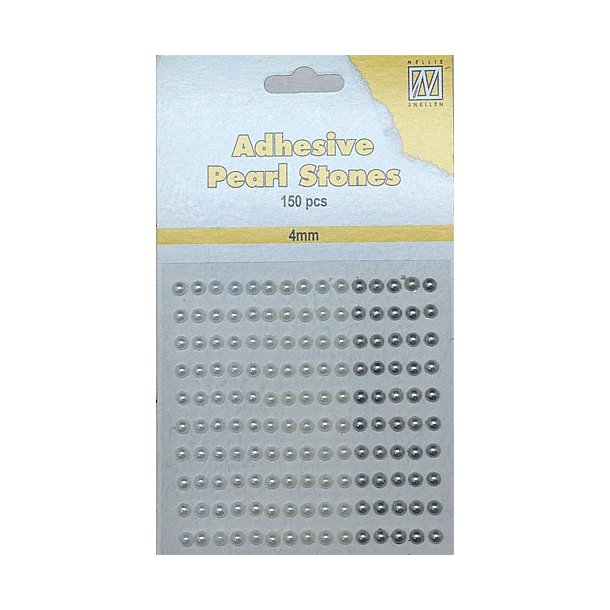 Nellie`s Choice Adhesive pearls 4mm aps407