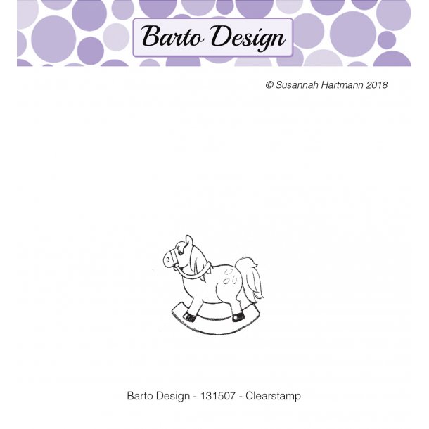 Barto Design Stempel 131507 - Gyngehest