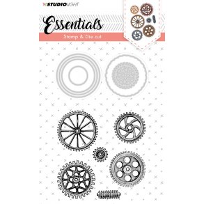 STUDIO LIGHT STAMP & DIE A6 BASICSDC15