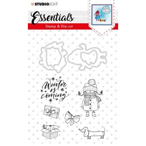 STUDIO LIGHT STAMP & DIE A6 BASICSDC28