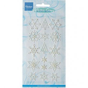 Marianne Design Halvperler - CA3106 - Winter Gems Off White