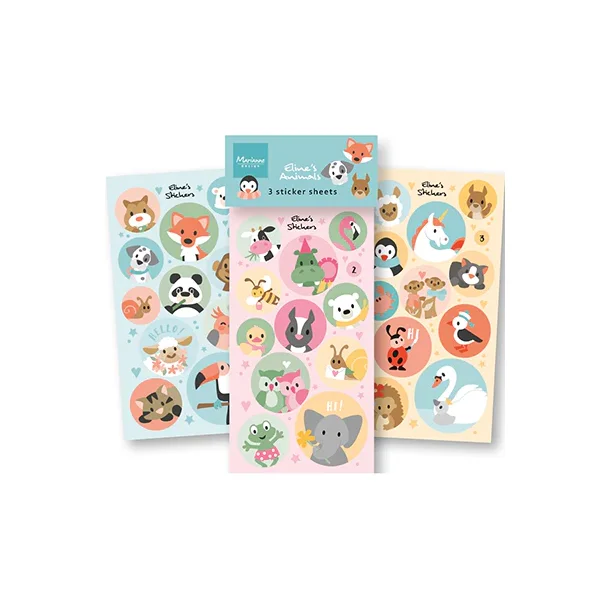 Marianne Design Stickers "Eline's Animals" CA3190