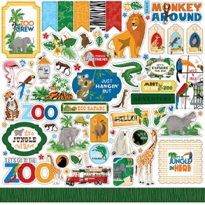 Carta Bella Zoo Adventure Element Sticker - CBZA128014