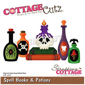 Cottage Cutz - CC-814 - Spell Books & Potions